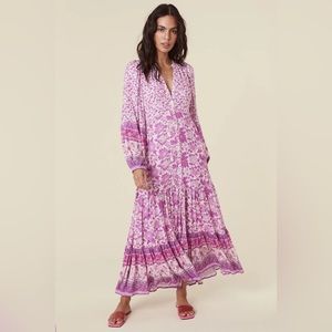 NWT Spell Mossy Button Through Gown - Size XS